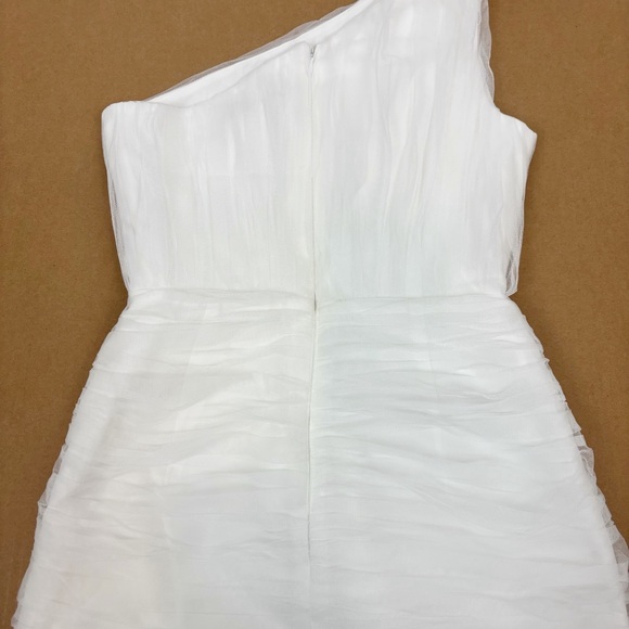 SAU LEE Sidney Dress in White Size 2 - Picture 6 of 13